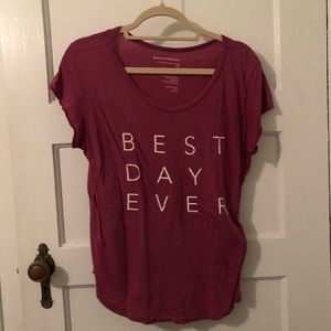 Good hYOUman “best day ever” tee